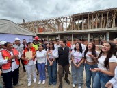 Avanza la construcción del nuevo CBTis No. 296 en San Buenaventura: más educación y oportunidades para la juventud de Ixtapaluca﻿