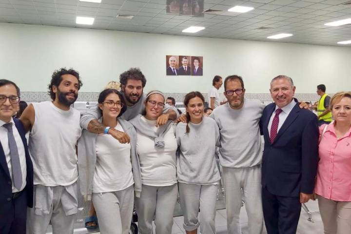 Mexicanos de Flotilla Global Sumud quedan en libertad