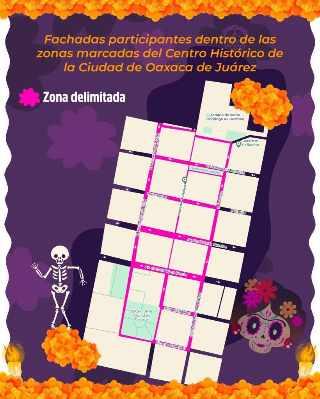 Lanzan convocatoria para concurso de decoración de fachadas en el CH de Oaxaca