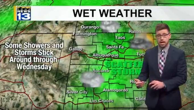 Stretch of wet weather continues into this week