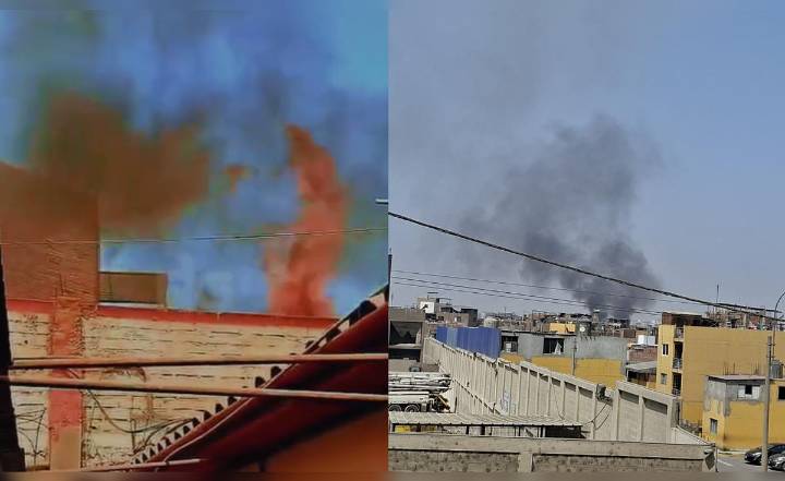 Reportan voraz incendio cerca al Hospital Mogrovejo, Cercado de Lima: evacúan a personas