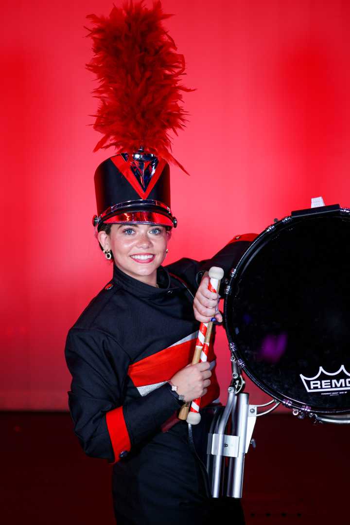 Triple Threat? | Claremore Homecoming Queen performs in band, pom on same night