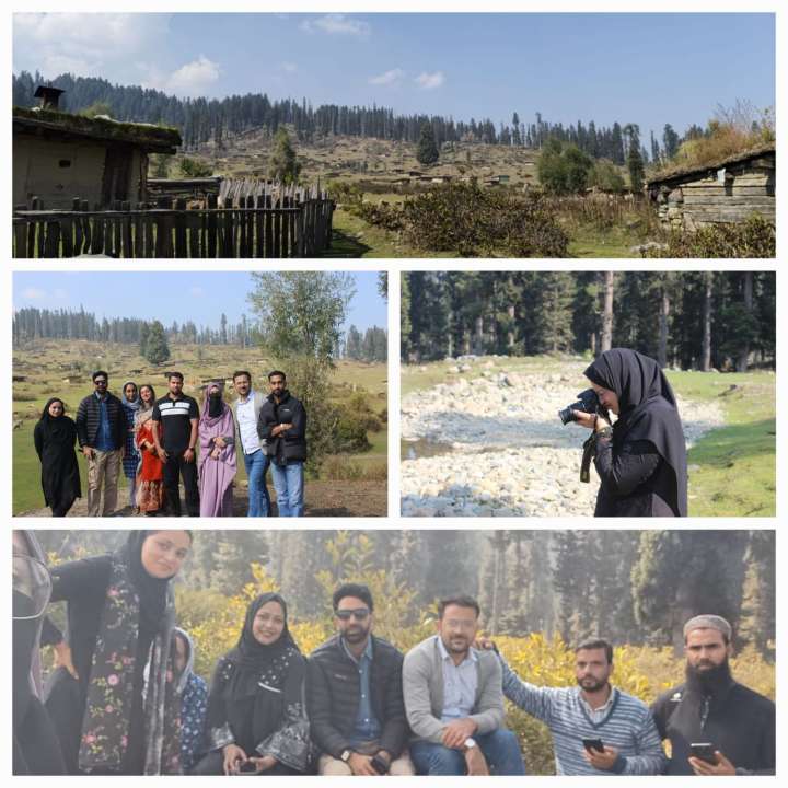 DJMC IUST Organises Educational Trip to Namblan, Pulwama