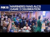 'Party animals' cheer Seattle Mariners to victory in ALCS Game 2