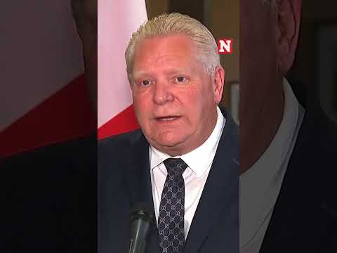 Doug Ford Defends Reagan Ad That Led Trump To End Trade Talks