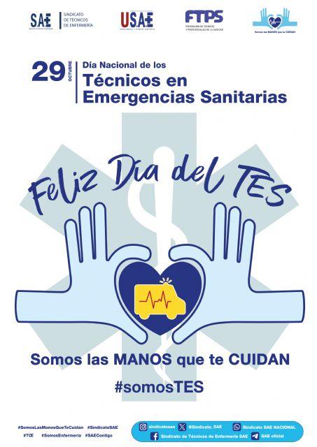 29 de octubre, Día Nacional del Técnico en Emergencias Sanitarias