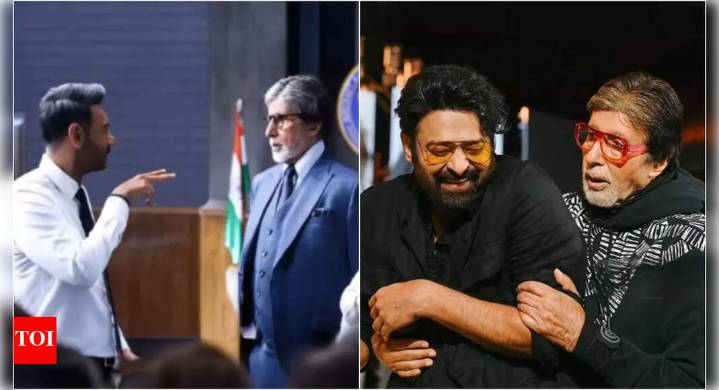 Ajay Devgn to Prabhas, Indian film stars send heartfelt wishes for cinema icon Amitabh Bachchan on his 83rd birthday