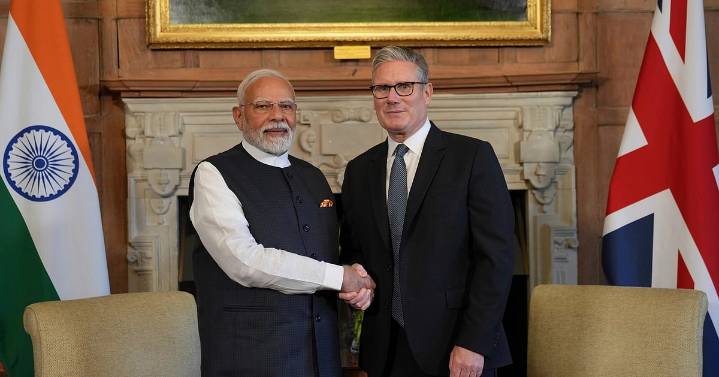 On first India visit, Starmer looks to boost UK’s economic and strategic partnership with India