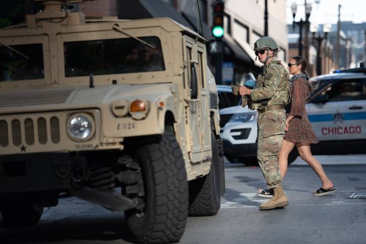 National Guard Arrives In Chicago Area Despite Judge Urging Feds To Hold Off