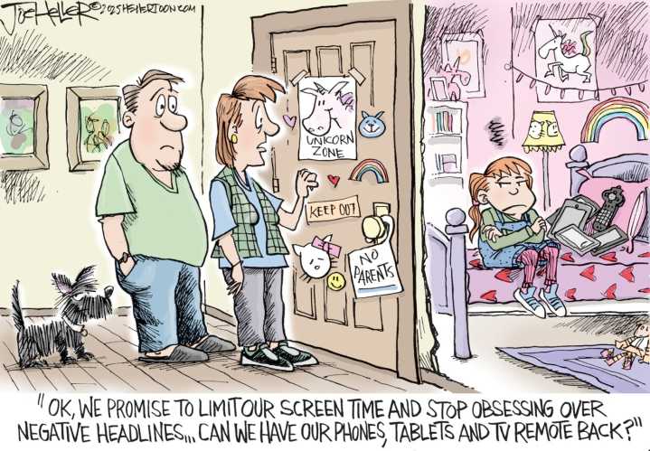 Editorial cartoon for Tuesday, Oct. 21, 2025