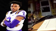 Viral video shows LSU’s Kyren Lacy 100 yards behind deadly crash