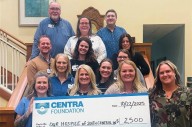 Our Hospice receives $25K donation from Centra