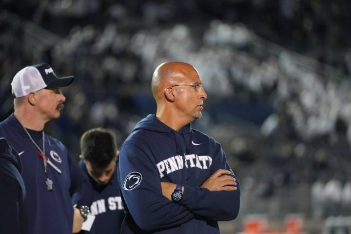Penn State fires coach James Franklin amid midseason free fall in a lost season