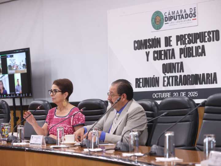 La Cámara de Diputados perfila Presupuesto de Egresos 2026 por más de 10 billones de pesos