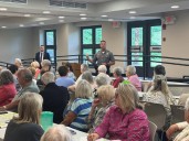 Wall police meet with seniors to warn about scams and local crime trends