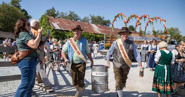 Photos: 60th annual Amana Colonies Oktoberfest keg tapping