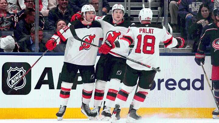 Mercer scores twice, Devils edge Blue Jackets