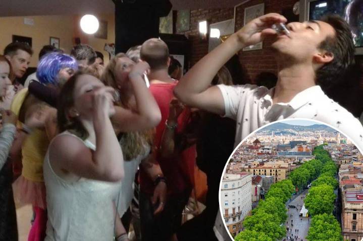 Barcelona has banned bar crawls for the forseeable future