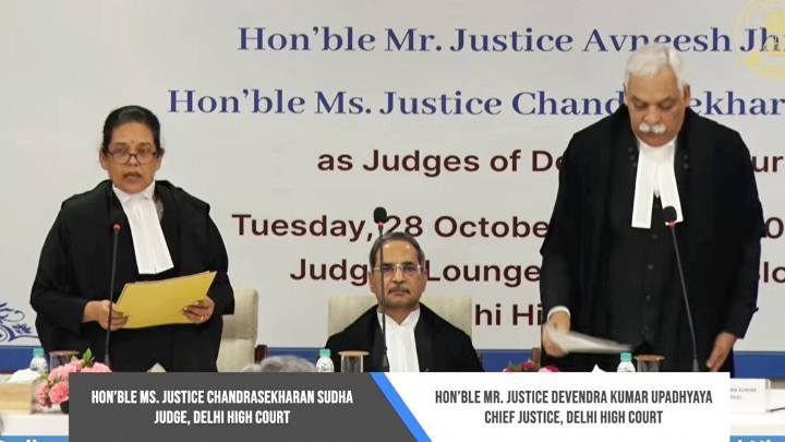 Three new Judges take oath of office in Delhi High Court