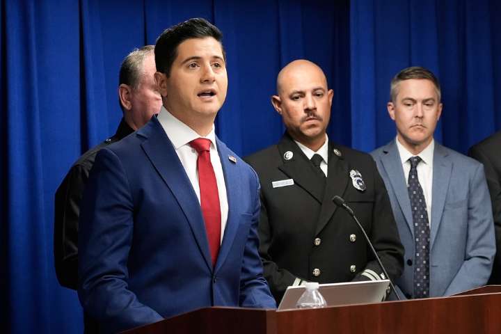 DOJ arrests 10 people from violent Los Angeles anti