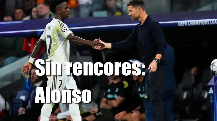 Xabi Alonso confirma que el conflicto con Vinícius Jr. está resuelto