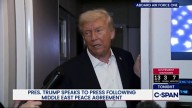 Gross Trump Ogles Karoline Leavitt's Lips