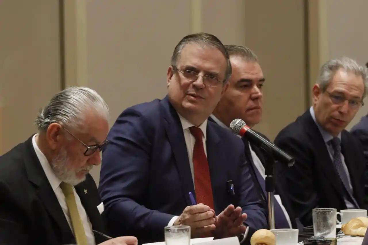 En noviembre se habrá eliminado mayor parte de trabas al TMEC, confía Ebrard
