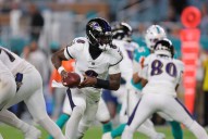 Lamar Jackson throws for 4 TDs in return as Ravens rout Dolphins