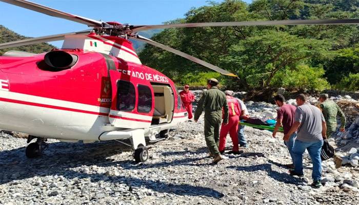 Grupo Relámpagos lleva auxilio y víveres a familias de Hidalgo