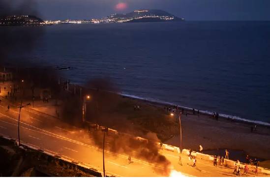 Marruecos: protestas en varias zonas terminan en disturbios