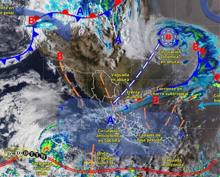 Clima en México hoy 27 de octubre de 2025: Llega un nuevo frente frío y afectará estos estados