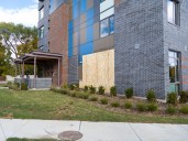 Vehicle slams into public-housing building, causes $150K damage
