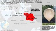 Crisis de los globos: el contrabando de tabaco de Bielorrusia a Lituania que amenaza con causar una nueva escalada militar en Europa