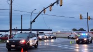 Dump truck and UTA bus strike power line causing traffic delays and power outage