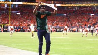 Miami’s Michael Irvin is the most famous cheerleader in college football