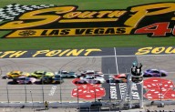 Denny Hamlin charges to emotional 60th Cup win at Las Vegas, secures spot in NASCAR finale