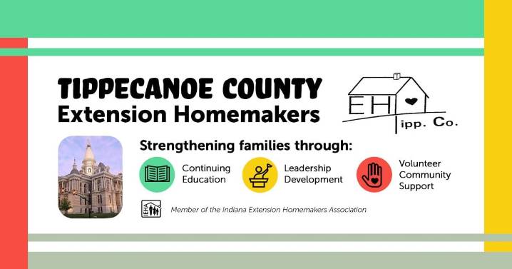 "Lunch & Learn" with the Tippecanoe County Extension Homemakers