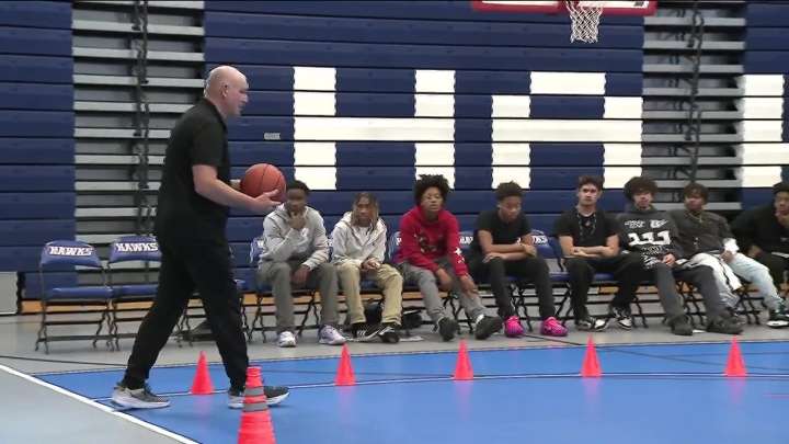 Southeastern Regional High School celebrates new sports officiating program featuring NBA referee