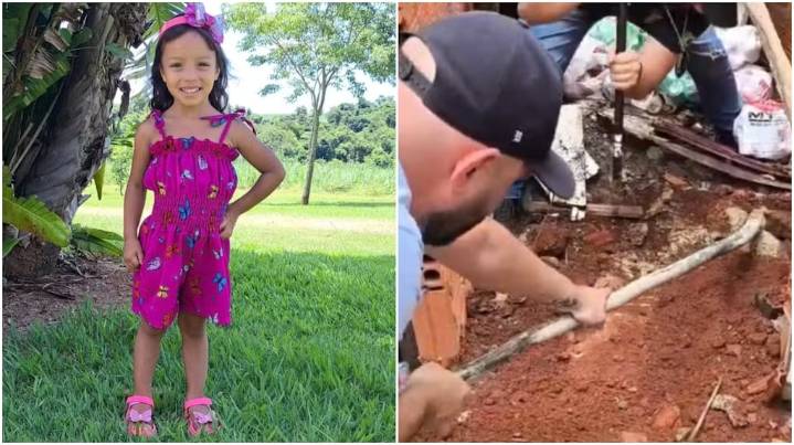 Horror en Brasil: una mujer mató a su hija de 5 años con la ayuda de su novio y la enterró en una fosa