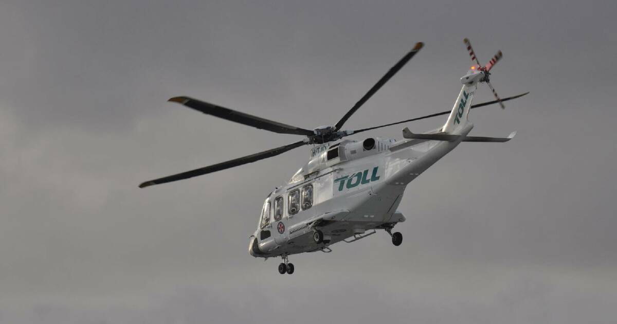 Man in his 70s pinned after quad bike crash near Molong, rescue helicopter called