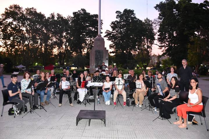 La Banda Municipal festejó su primer aniversario
