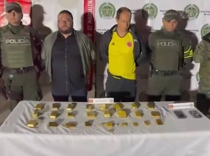 Cae millonario cargamento de oro ilegal valorado en más de $15.514 millones