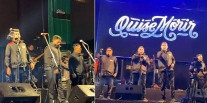 Armonía 10 ofrece concierto con chalecos antibalas tras reciente atentado a Agua Marina