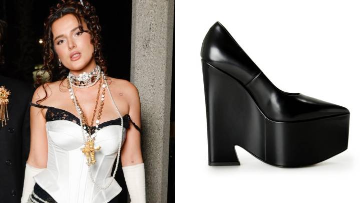 Bella Thorne Dons One of Versace’s Tallest Heels at Her Birthday Party