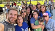 'Dancing with the Stars' judge Derek Hough hilariously crashes family reunion celebration