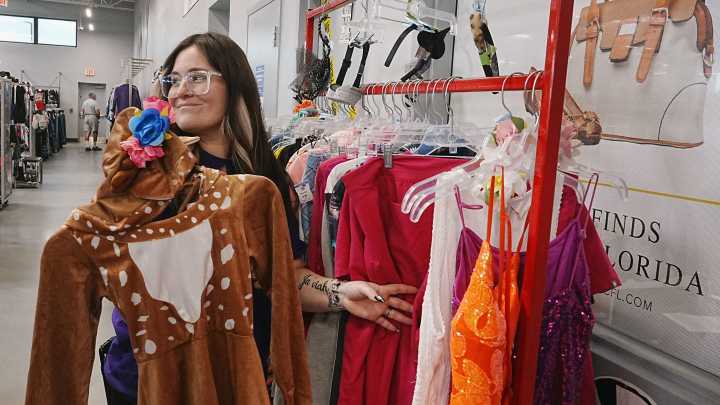 Local Goodwill stores offer alternatives for Halloween on a budget.