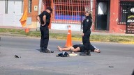 Murió un motociclista al chocar con un camión en la esquina de Peñaloza y Alberti