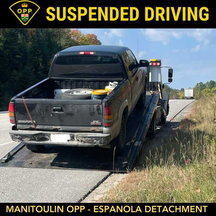 OPP catches suspended driver with improper tires on Highway 17
