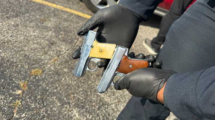 Dozens take part in gun buyback event at St. Michael's Episcopal Church