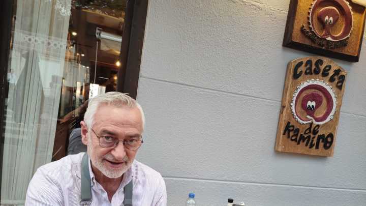 Ramiro, la caseta del pulpo que bate récords en San Froilán
